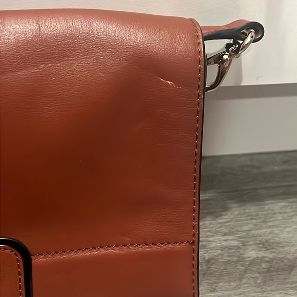 Kate Spade Hampton Road Julina Leather Turnlock Crossbody Purse Clutch - Picture 10 of 12